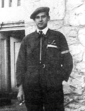 Juan de Borbón en agosto de 1936